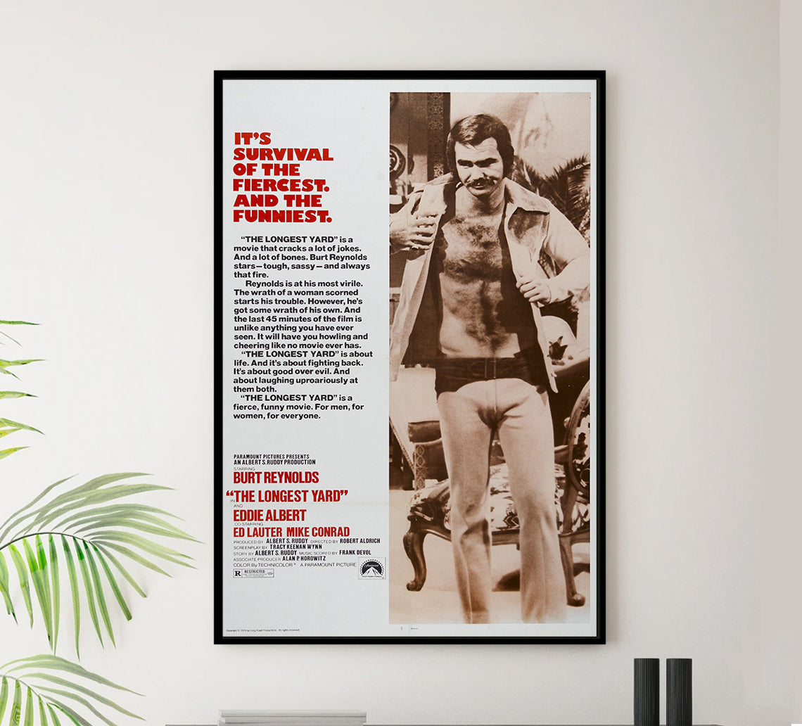 The Longest Yard 1974 v1 - Classic Movie Poster