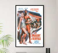 The Loves of Hurcules 1960 - Jayne Mansfield - France (2) - Classic Movie Poster
