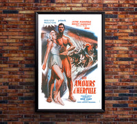 The Loves of Hurcules 1960 - Jayne Mansfield - France (2) - Classic Movie Poster
