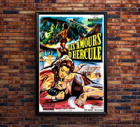 The Loves of Hurcules 1960 - Jayne Mansfield - France - Classic Movie Poster