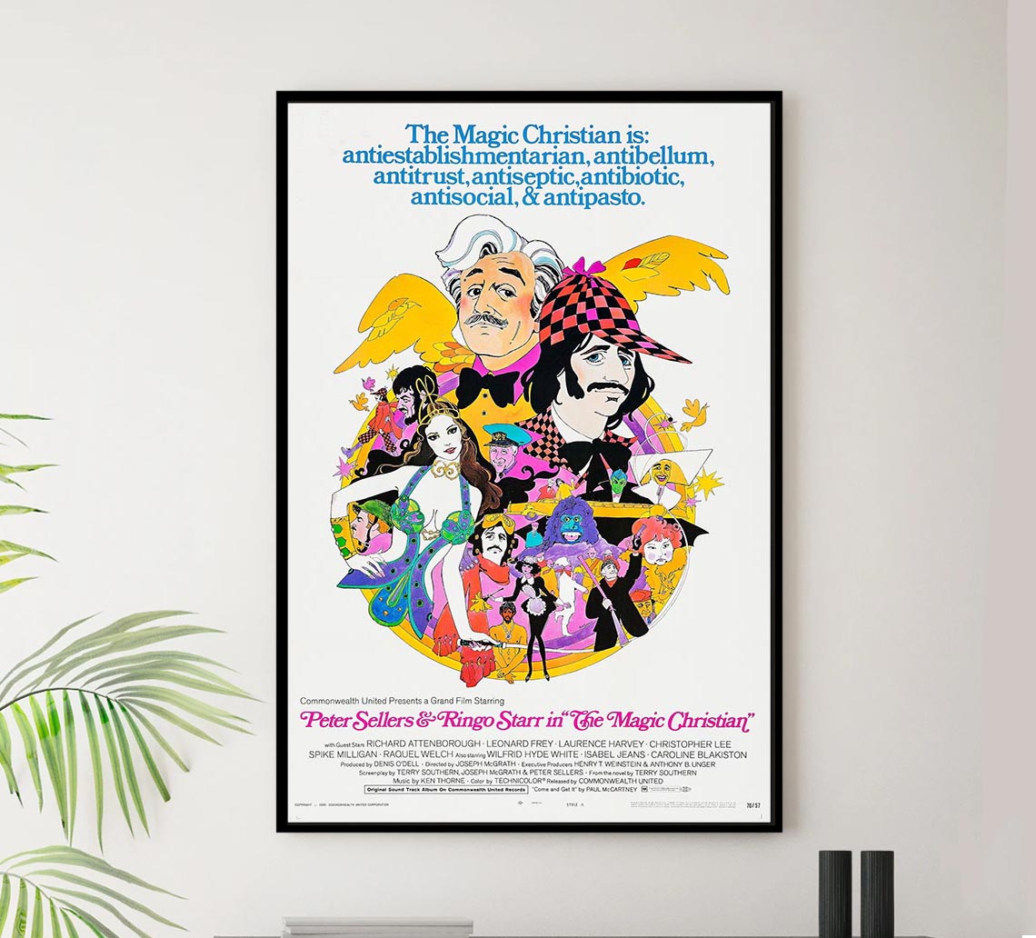 The Magic Christian 1969 - Classic Movie Poster