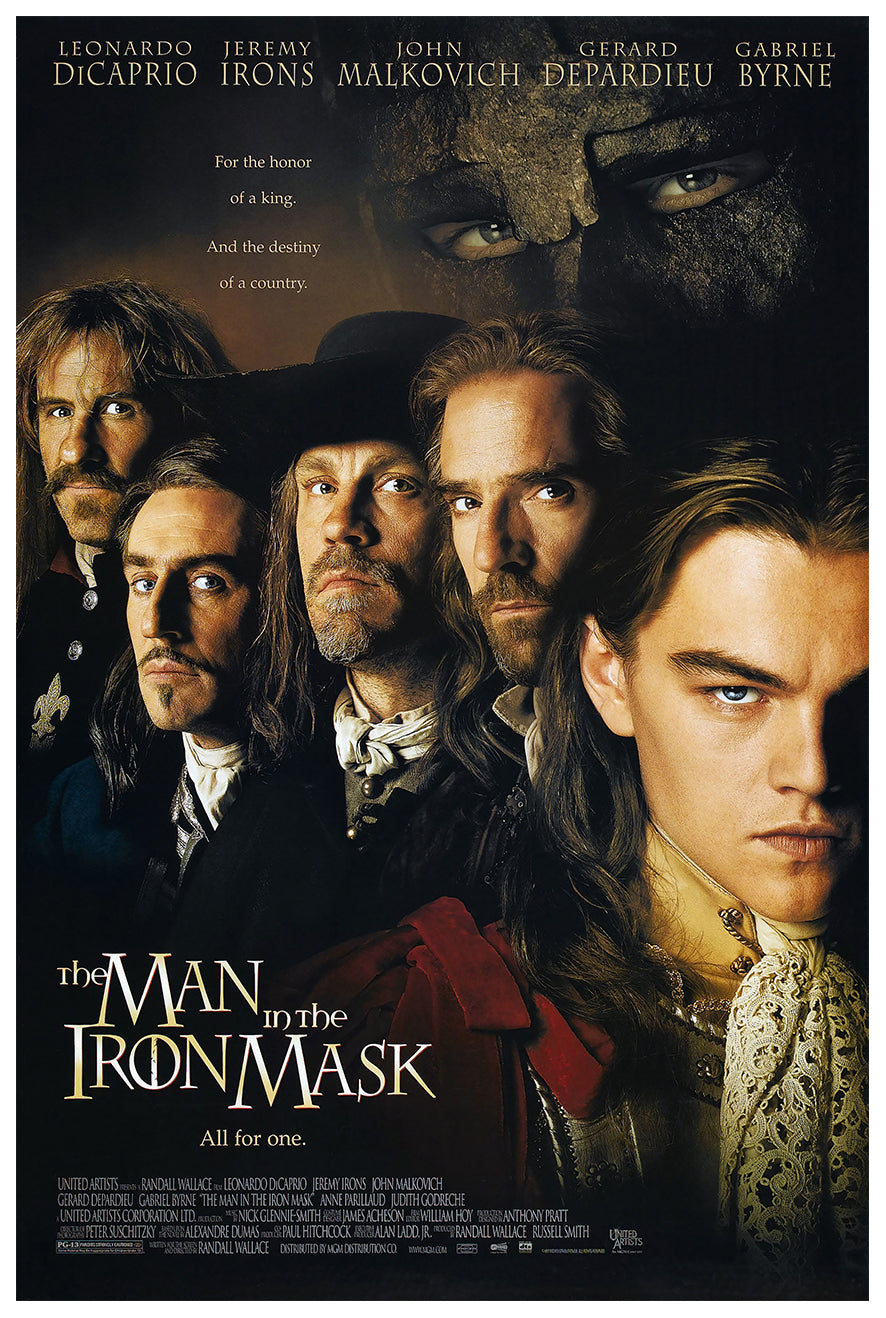 The Man In The Iron Mask 1998 - Classic Movie Poster