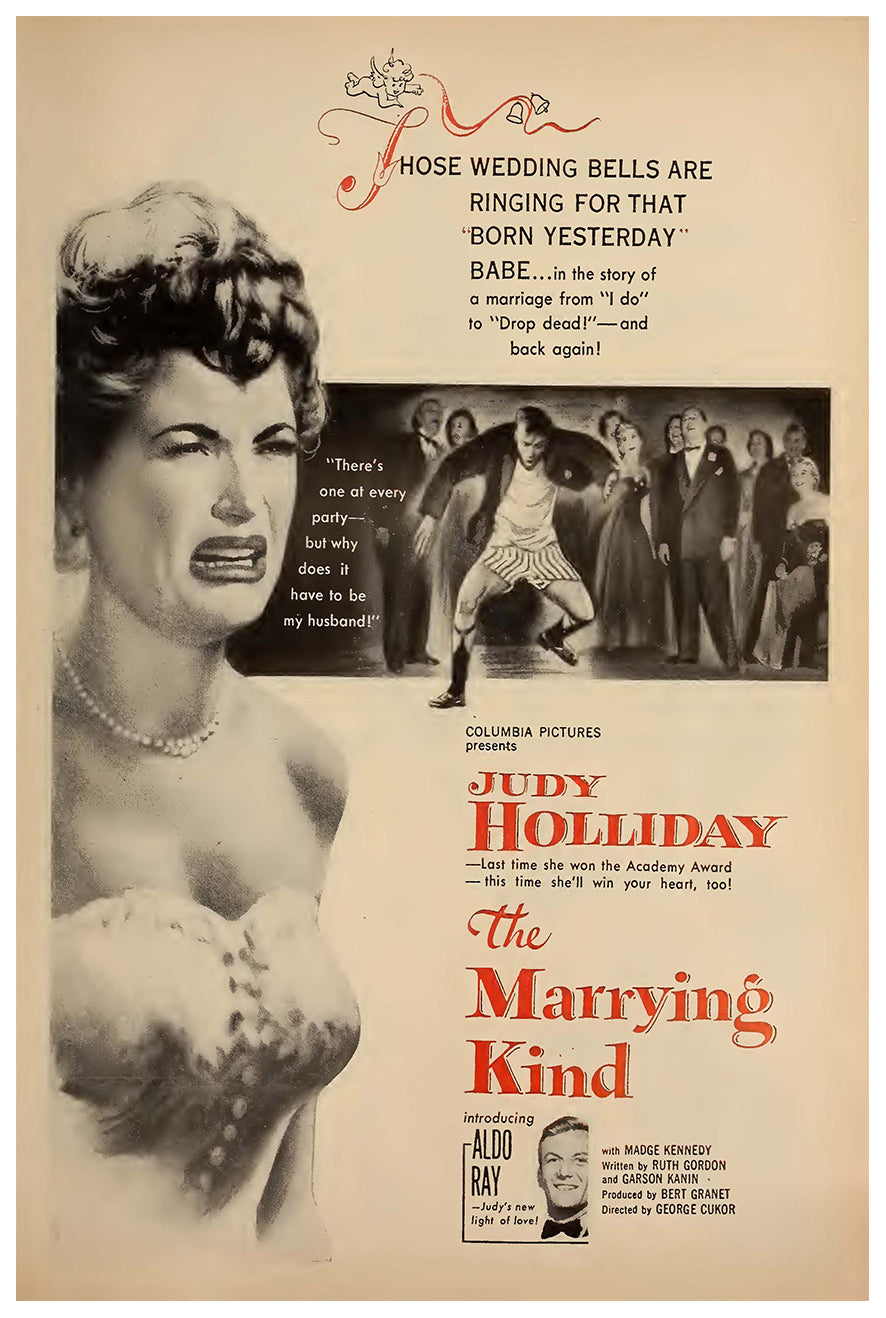 The Marrying Kind 1952 - Charles Bronson - US (2) - Classic Movie Poster