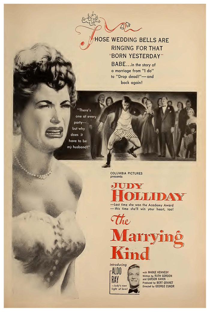 The Marrying Kind 1952 - Charles Bronson - US (2) - Classic Movie Poster