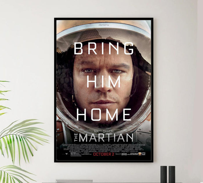 The Martian 2015 - Teaser - Classic Movie Poster
