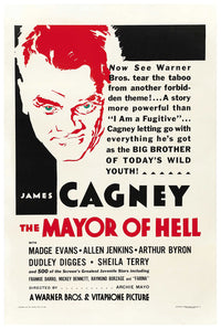The Mayor of Hell 1933 - James Cagney - US - Classic Movie Poster