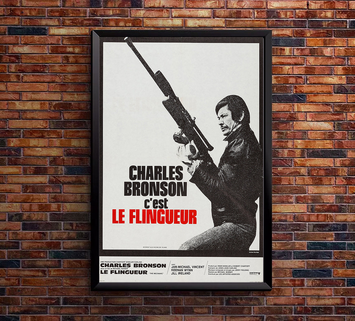 The Mechanic 1972 - Charles Bronson - France - Classic Movie