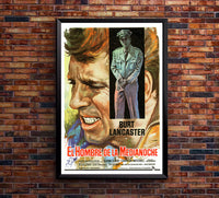 The Midnight Man 1974 - Burt Lancaster - Spain - Classic Movie Poster