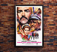 The Molly Maguires 1970 - Spain - Sean Connery - Vintage Classic Movie Poster