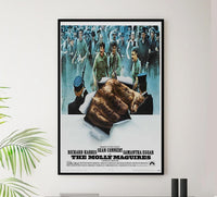 The Molly Maguires 1970 - Sean Connery - Vintage Classic Movie Poster