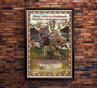 The Mountain Men 1980 - Charlton Heston - Vintage Classic Movie Poster
