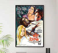 The Night of the Iguana 1964 - French – Vintage Classic Movie Poster