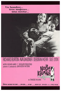 The Night of the Iguana 1964 - Richard Burton - Spain 2 - Classic Movie Poster