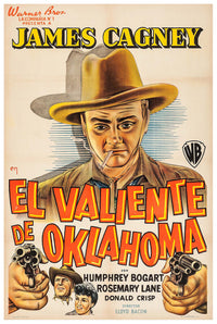 The Oklahoma Kid 1939 - James Cagney - Argentina - Classic Movie Poster