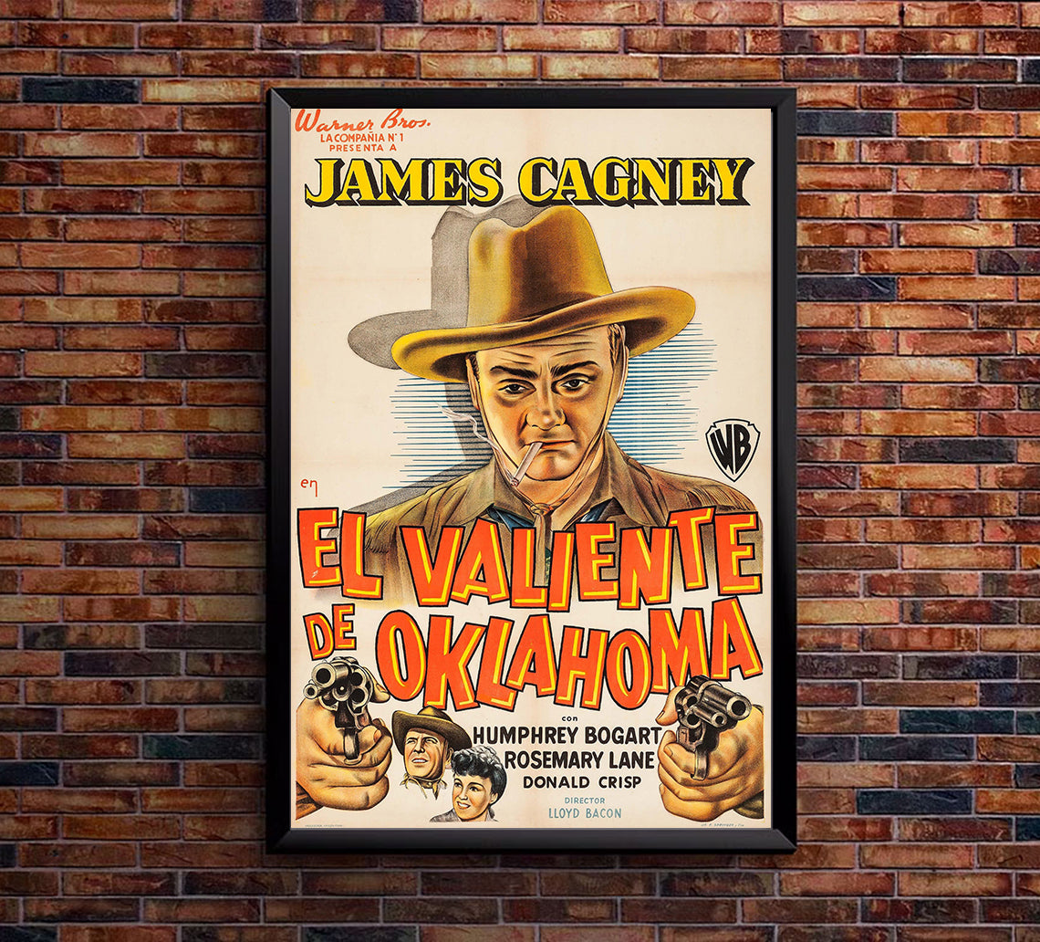 The Oklahoma Kid 1939 - James Cagney - Argentina - Classic Movie
