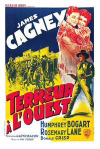 The Oklahoma Kid 1939 - James Cagney - France - Classic Movie Poster