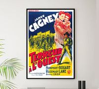 The Oklahoma Kid 1939 - James Cagney - France - Classic Movie Poster