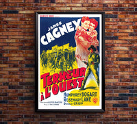 The Oklahoma Kid 1939 - James Cagney - France - Classic Movie Poster