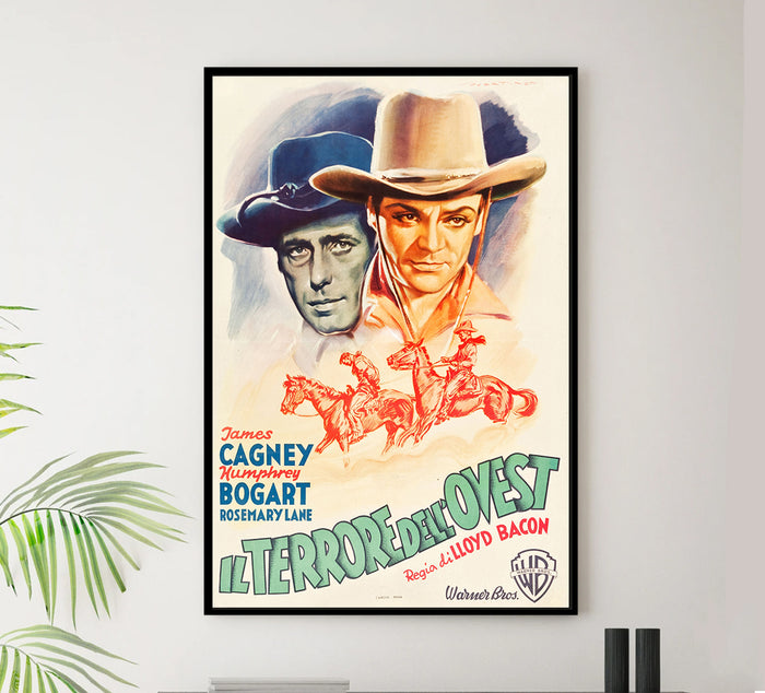 The Oklahoma Kid 1939 - James Cagney - Italy 2 - Classic Movie Poster