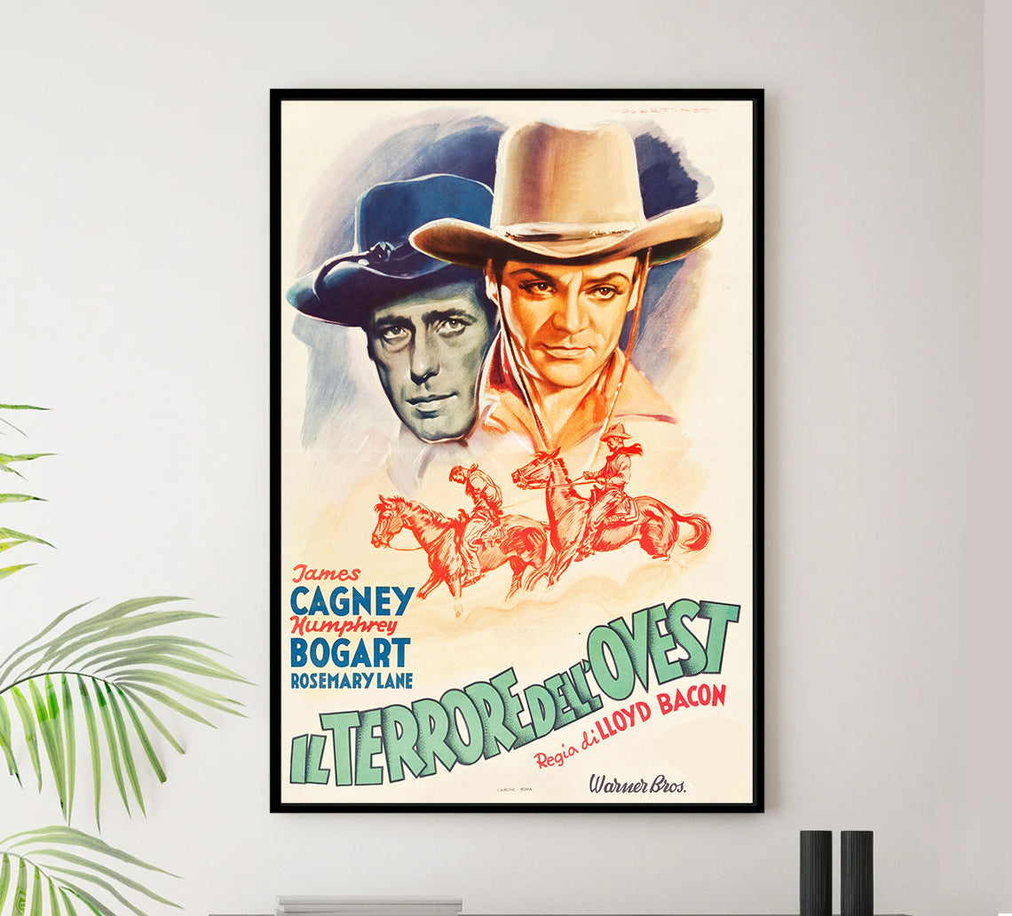 The Oklahoma Kid 1939 - James Cagney - Italy 2 - Classic Movie Poster