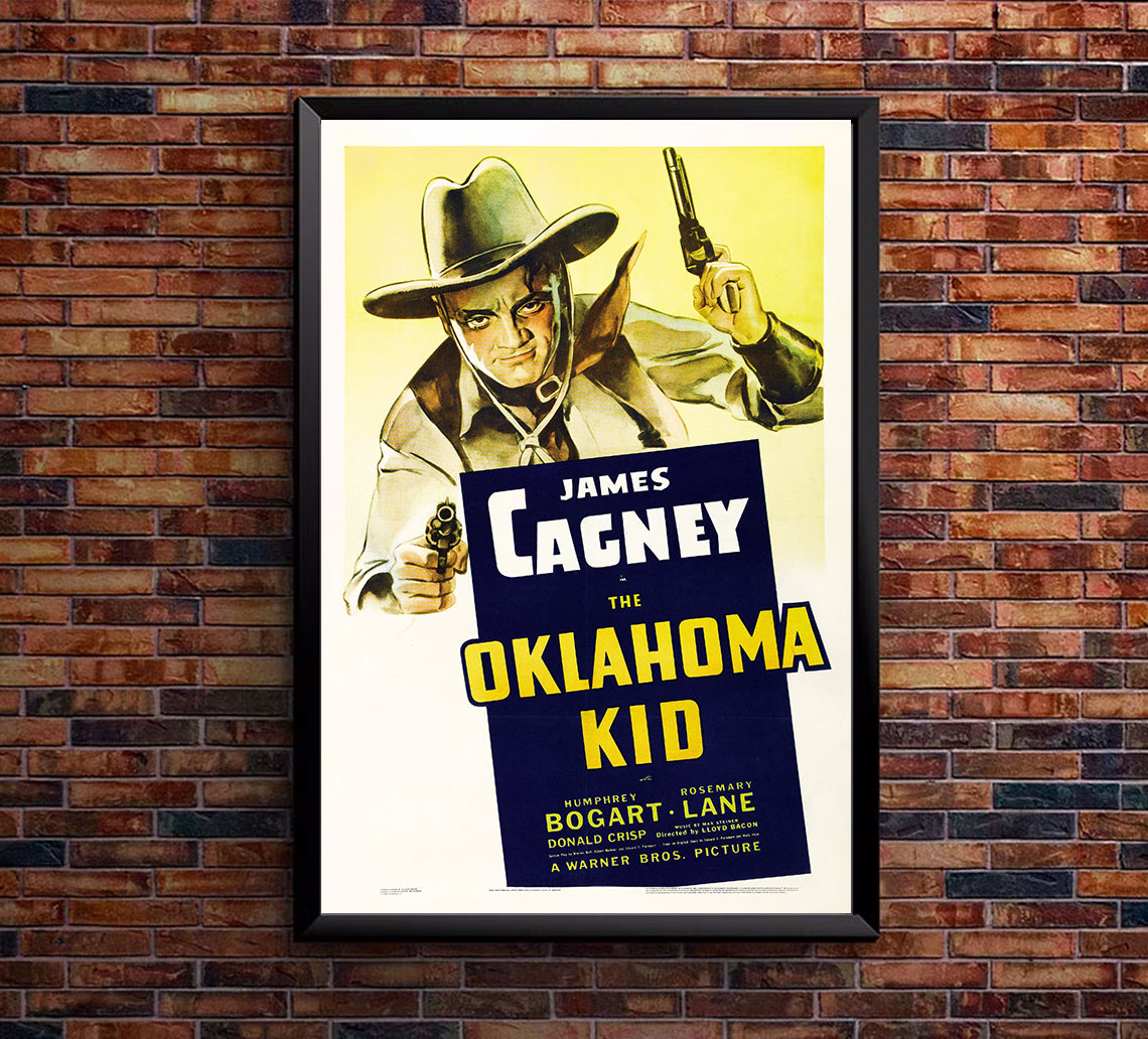 The Oklahoma Kid 1939 - James Cagney - US 2 - Classic Movie Poster