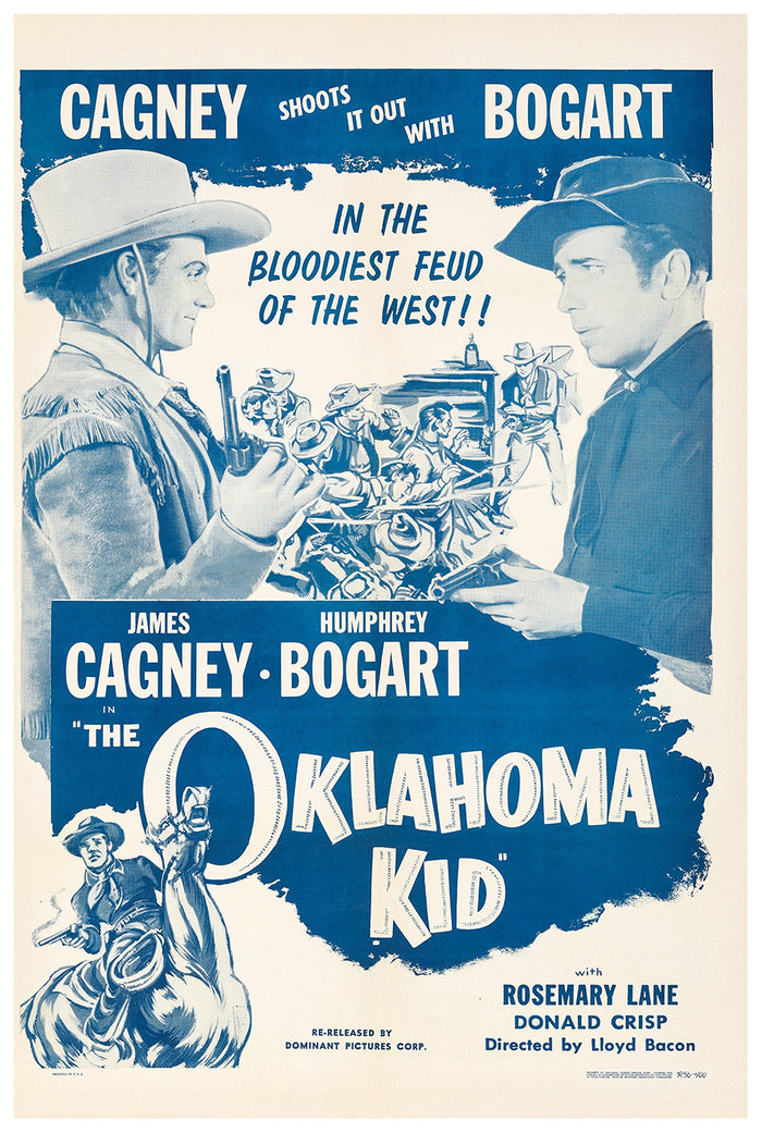The Oklahoma Kid 1939 - James Cagney - US - Classic Movie Poster