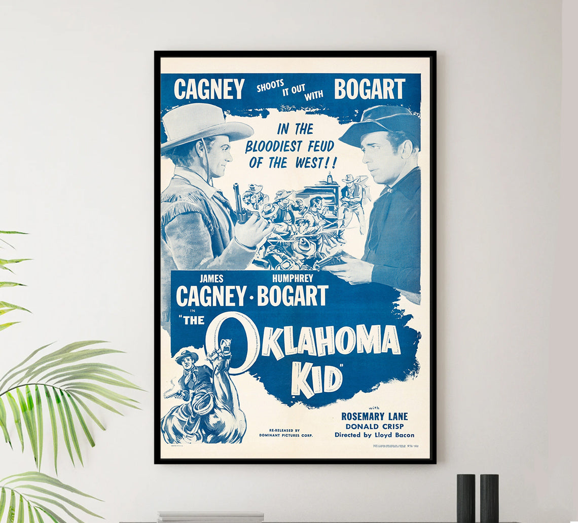 The Oklahoma Kid 1939 - James Cagney - US - Classic Movie Poster
