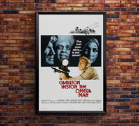 The Omega Man 1971 - Charlton Heston - Vintage Classic Movie Poster
