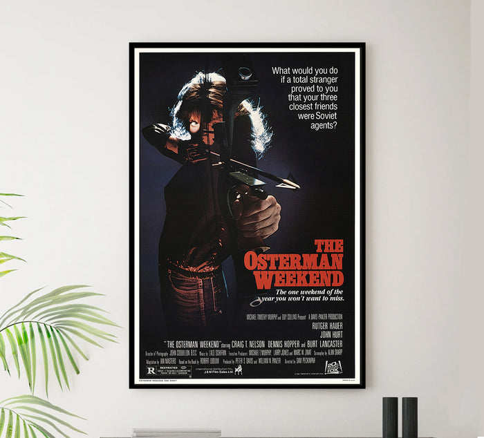 The Osterman Weekend 1983 - Burt Lancaster - US - Classic Movie Poster