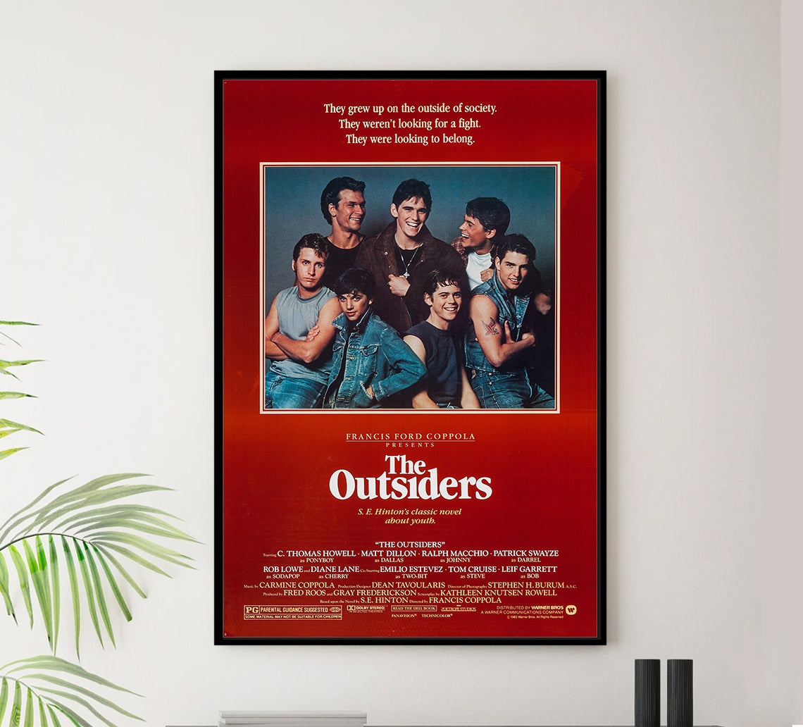 The Outsiders 1983 v1 - Classic Movie Poster