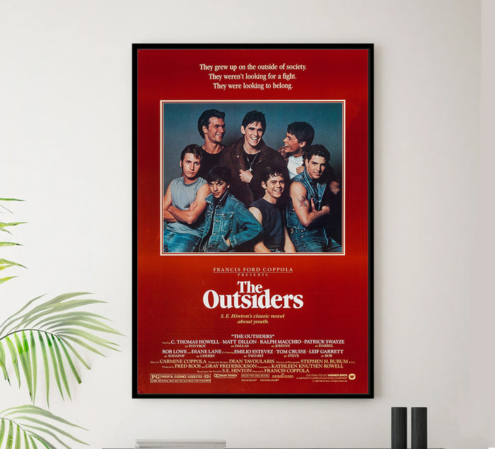 The Outsiders 1983 v1 - Classic Movie Poster