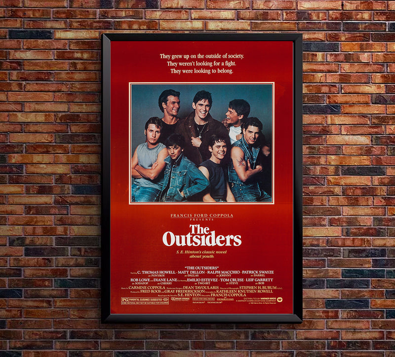 The Outsiders 1983 v1 - Classic Movie Poster