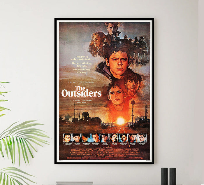 The Outsiders 1983 v2 - Classic Movie Poster