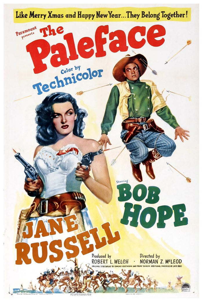 The Paleface 1948 - Vintage Classic Movie Poster
