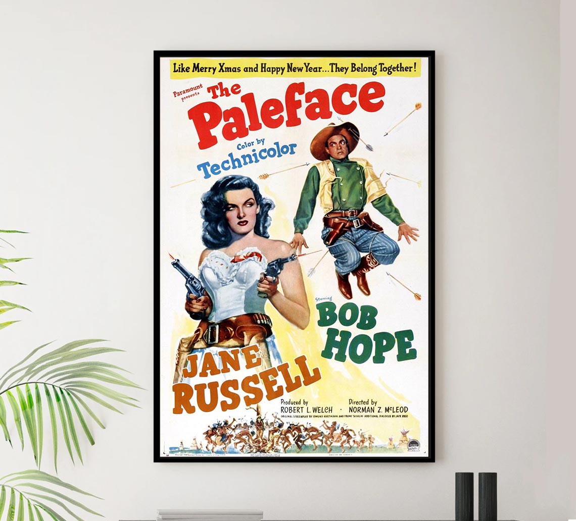 The Paleface 1948 - Vintage Classic Movie Poster