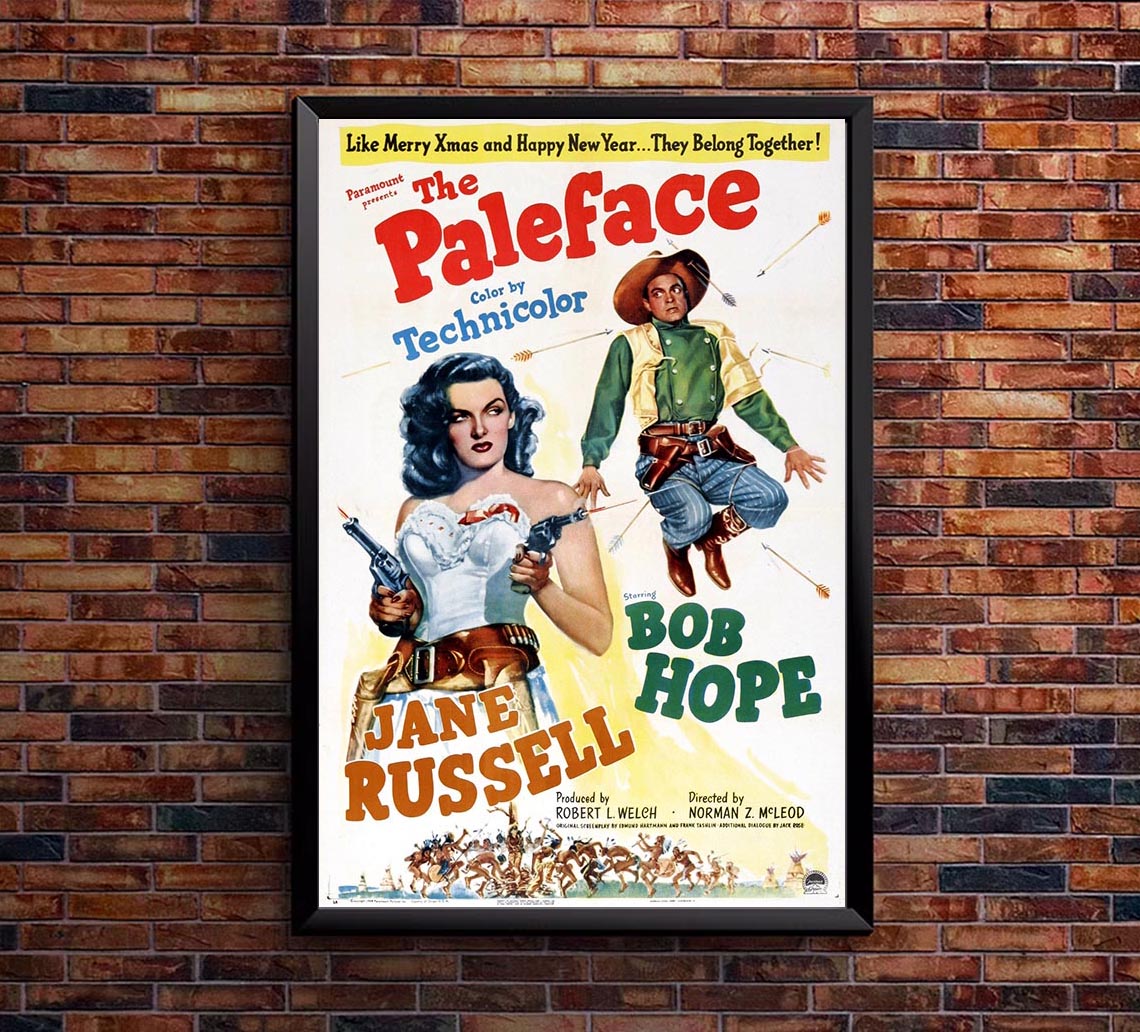 The Paleface 1948 - Vintage Classic Movie Poster