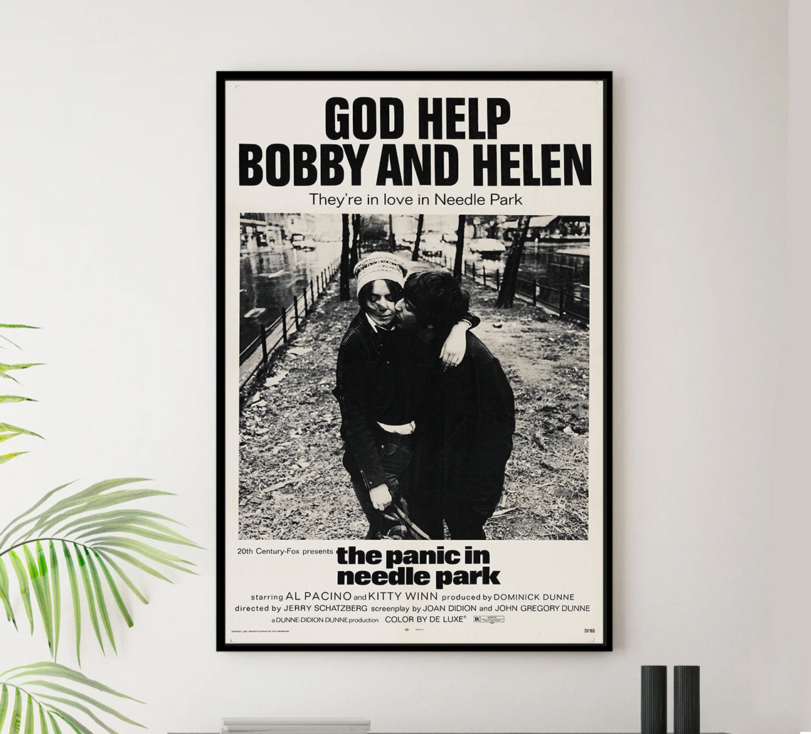 The Panic in Needle Park 1971 - Al Pacino - US - Classic Movie Poster