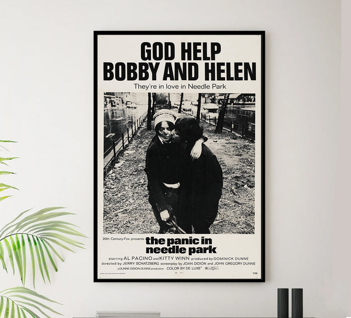 The Panic in Needle Park 1971 - Al Pacino - US - Classic Movie Poster