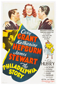 The Philadelphia Story 1940 - Cary Grant - US(2) - Classic Movie Poster