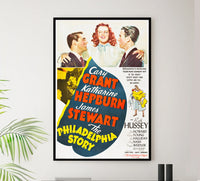 The Philadelphia Story 1940 - Cary Grant - US(2) - Classic Movie Poster