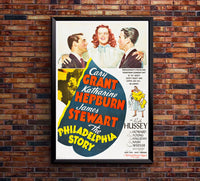The Philadelphia Story 1940 - Cary Grant - US(2) - Classic Movie Poster