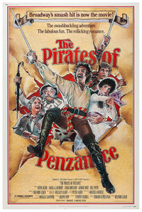 The Pirates of Penzance 1983 - Vintage Pirate Classic Movie Poster