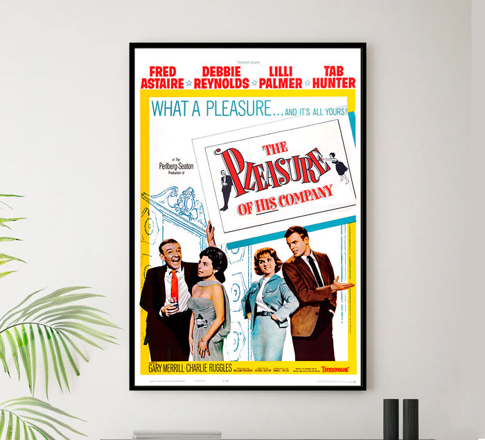 The Pleasure of His Company 1961 - Fred Astaire - US - Classic Movie Poster
