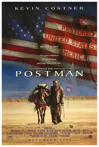 The Postman 1997 - Teaser - Kevin Costner - Vintage Classic Movie Poster