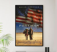 The Postman 1997 - Teaser - Kevin Costner - Vintage Classic Movie Poster