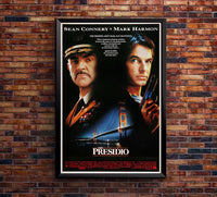 The Presidio 1988 - Sean Connery - Vintage Classic Movie Poster