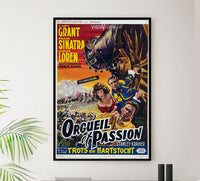 The Pride and the Passion 1957 - Cary Grant - Belgium - Classic Movie Poster