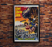 The Pride and the Passion 1957 - Cary Grant - Belgium - Classic Movie Poster