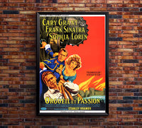 The Pride and the Passion 1957 - Cary Grant - France - Classic Movie Poster