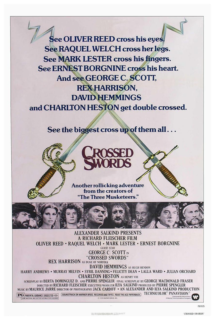 The Prince and the Pauper 1977 - Charlton Heston - Vintage Classic Movie Poster